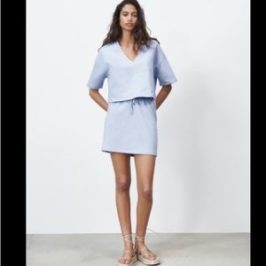 Zara Cotton Skirt Set